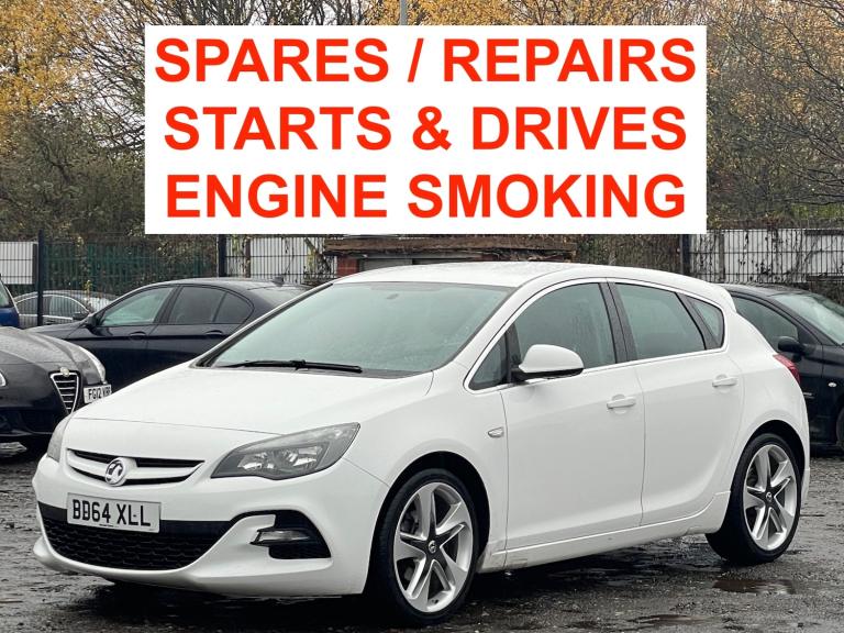 * VAUXHALL ASTRA 1.6 CDTI LIMITED EDITION + SPARES / REPAIRS + SMOKING * 