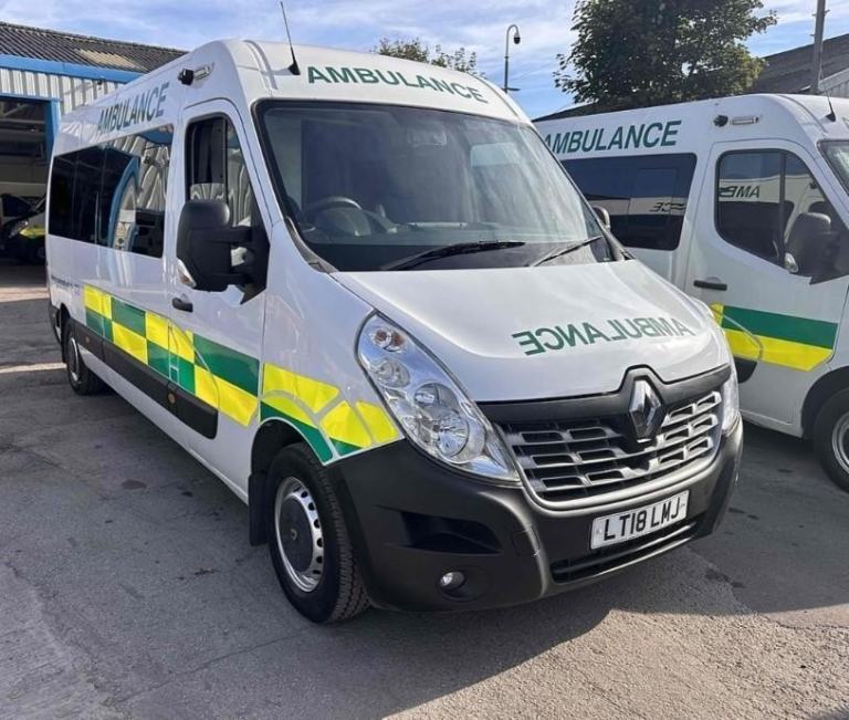 Renault Master PTS Ambulance 2018 Choice Available £7,995+Vat