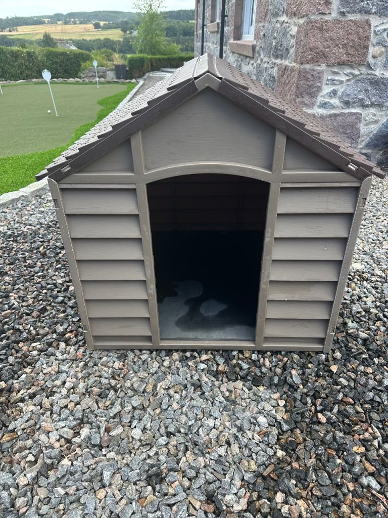 Dog House with Dog Bed