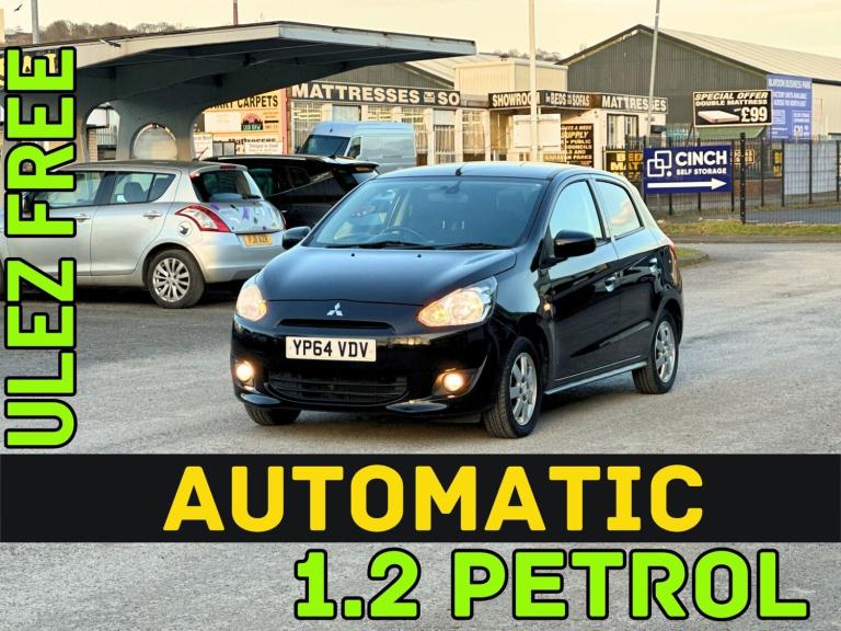 2014 Mitsubishi Mirage 1.2 3 5dr CVT HATCHBACK Petrol Automatic