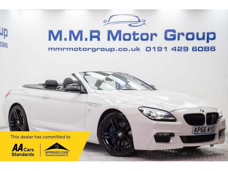 2016 BMW 6 Series 640d M Sport 2dr Auto CONVERTIBLE DIESEL Automatic