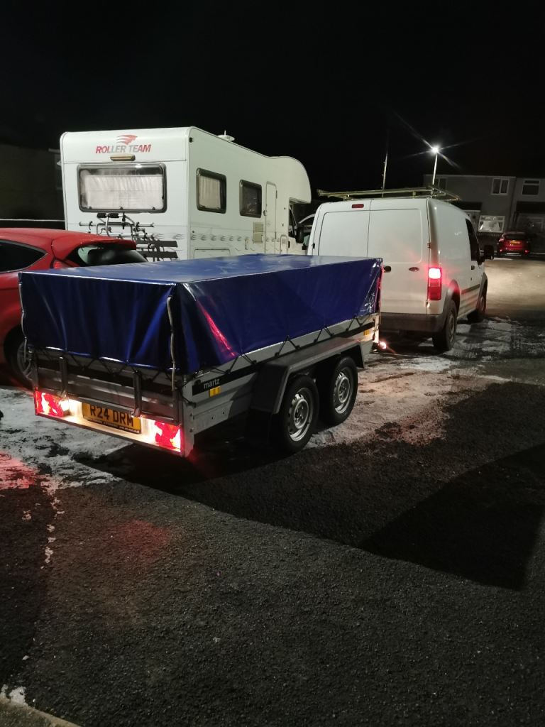 Martz twin wheel trailer 