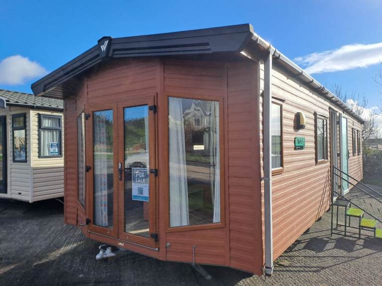 NO SITE FEES TILL 2027!! Willerby Sierra Outlook 2018 D/G C/H Inc. UPVC Deck at Red Roses Retreat