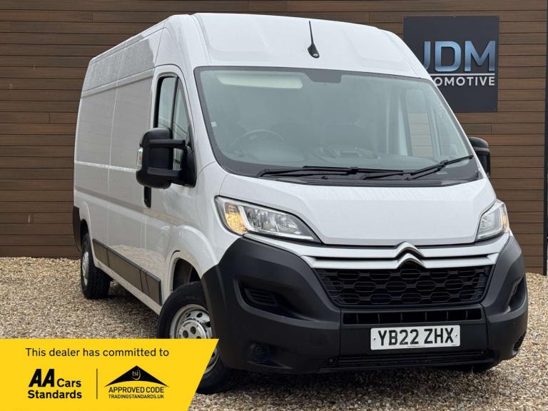 2022 Citroen Relay 2.2 Relay 35 L3H2 Enterprise Blue HDi S/S Panel Van Diesel Manual