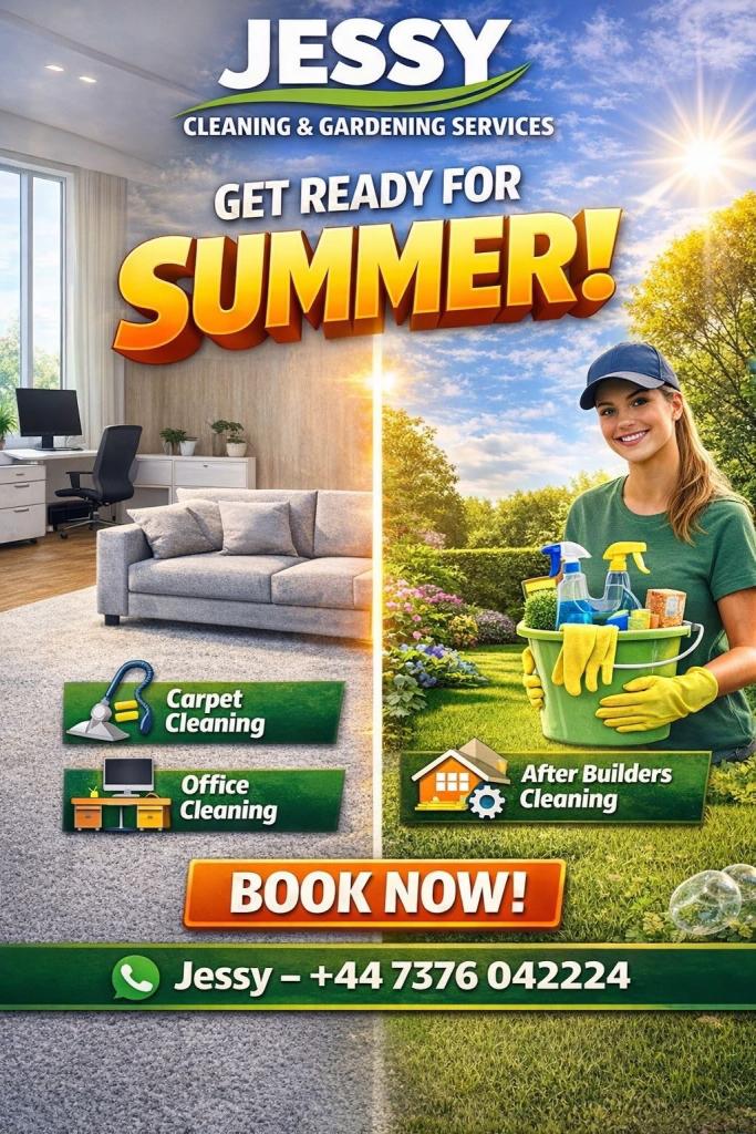 🔥CHEAP CLEANING & GARDENING – SAME DAY SERVICE – FROM £20