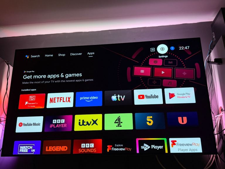 Philips 65” Ambilight 4K Ultra HD OLED tv