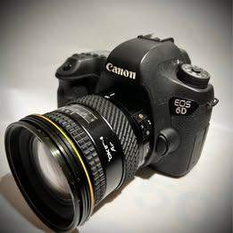 Canon 6D full frame and tokina lens