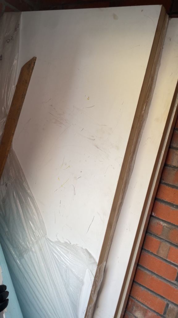 4 white fire doors brand new