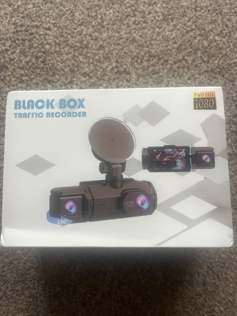 Black Box Traffic Recorder - Full HD 1080p Dash Cam