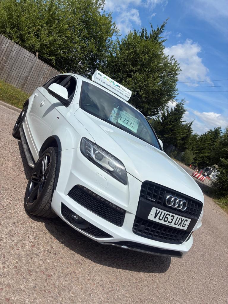 2013 Audi Q7 3.0 TDI 204 Quattro S Line Plus 5dr Tip Auto ESTATE Diesel Automatic