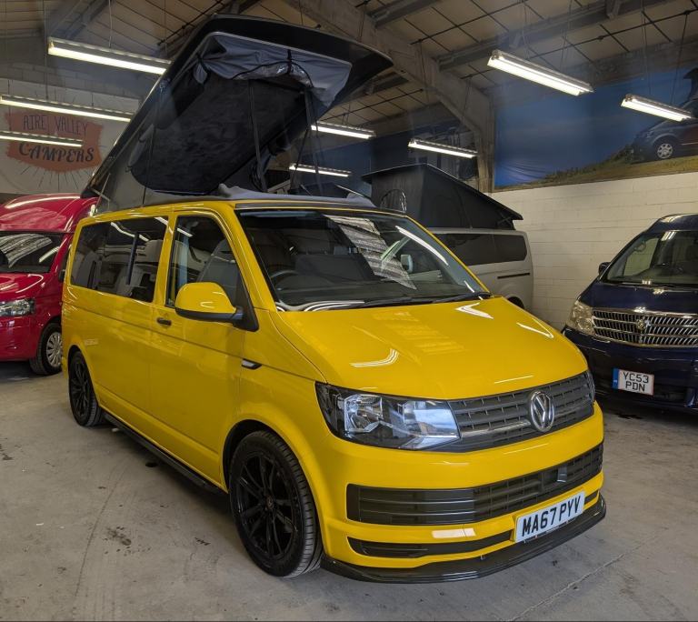 VW TRANSPORTER T6 T32 TDI 4 BERTH POP-TOP CAMPERVAN *WILDTRACKS CONVERSION*