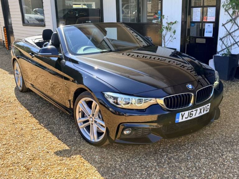2017 67 BMW 4 SERIES 3.0 430D M SPORT CONVERTIBLE 2DR DIESEL AUTO EURO 6 (S/S) (