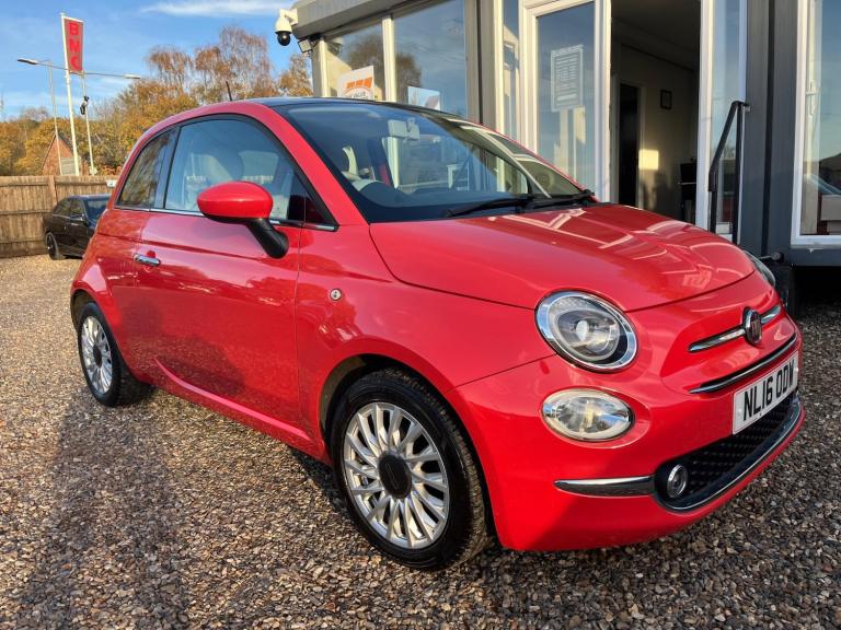 2016 Fiat 500 1.2 Lounge 3dr HATCHBACK PETROL Manual