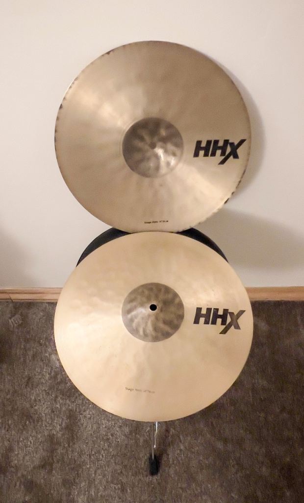 Sabian HHX hi-hat - Stage Hats - 14"