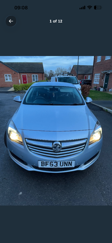 Vauxhall, INSIGNIA, Hatchback, 2013, Manual, 1956 (cc), 5 doors