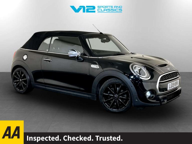 2019 MINI Convertible 2.0 Cooper S Classic II 2dr CONVERTIBLE PETROL Manual
