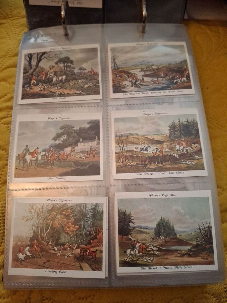 Large Stamp Collection and Cigarette Cards – Good Condition