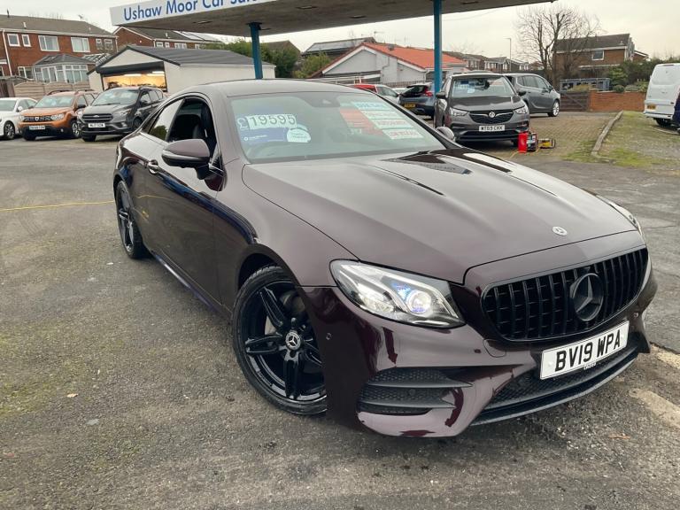 2019 Mercedes-Benz E Class E220d AMG Line 2dr 9G-Tronic COUPE Diesel Automatic