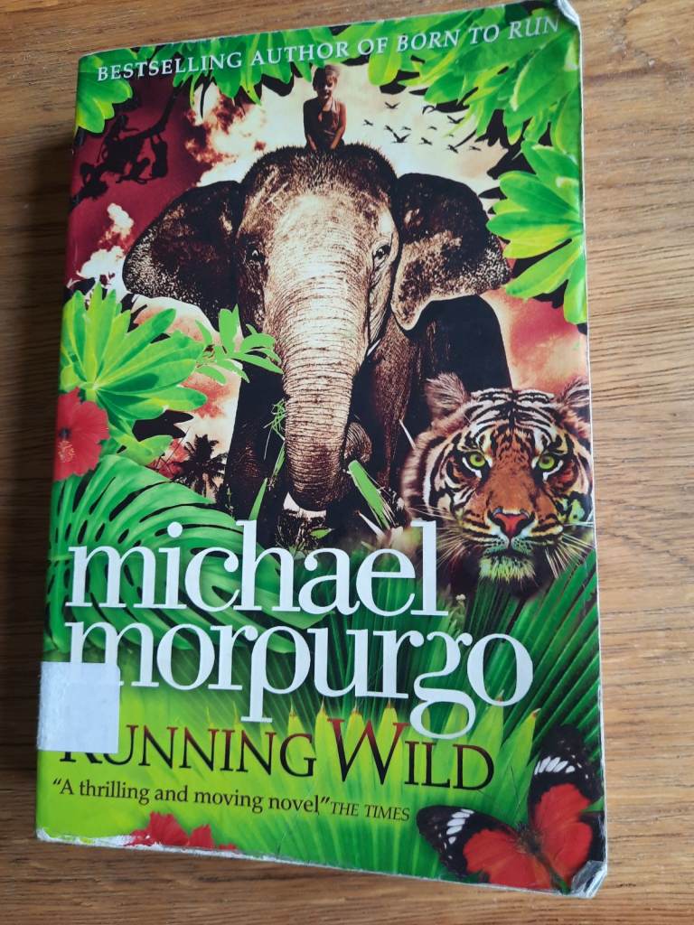 Used Running Wild book 50p.
