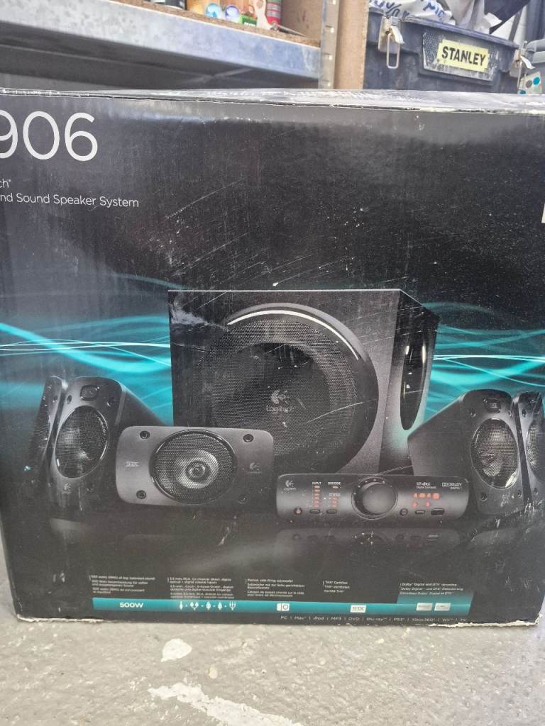 Logitech Z906 surround sound system