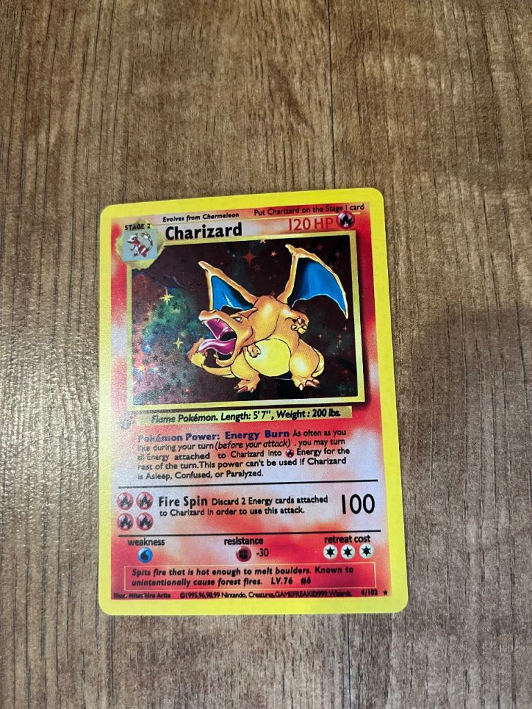 Charizard Blastoise and 1999 first edition packs and more Pokemon cards proxy 