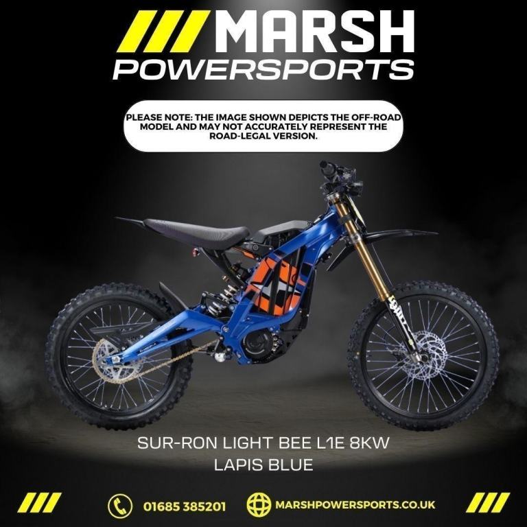 Sur-Ron Light Bee L1E 8KW - Sur-Ron Main Dealer - NEW Model-Finance Available