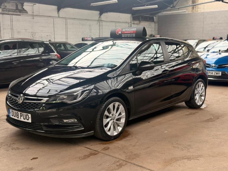 2018 Vauxhall Astra 1.4T 16V 125 Design 5dr HATCHBACK PETROL Manual