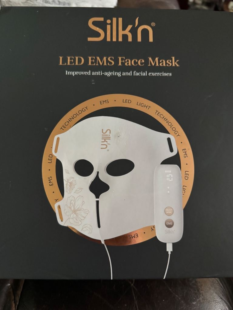 NEW Silk'n LED EMS Face Mask – Anti-Ageing & Facial Toning – Tested & Working