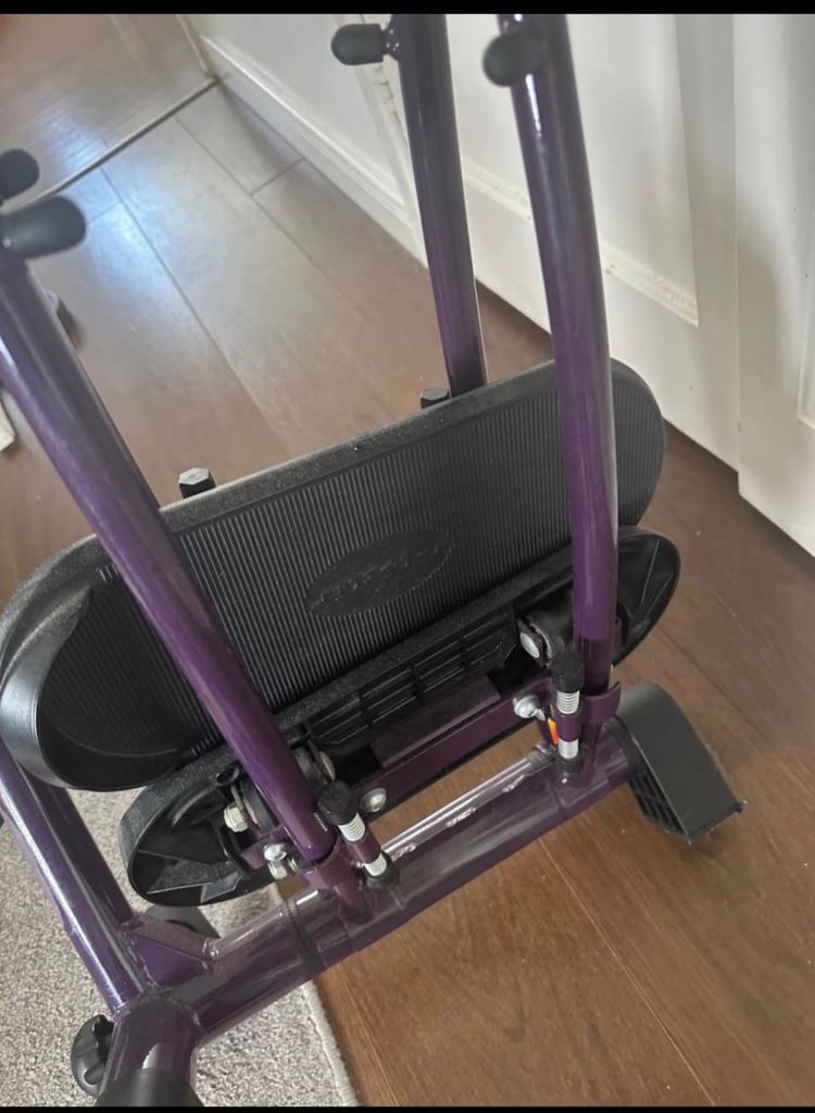 LEG MASTER Slim Total Body Toning Machine in Purple