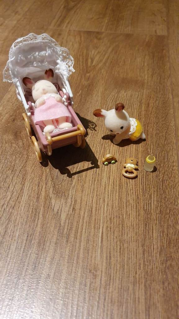 Sylvanian Families Chocolate Rabbit Twins Set