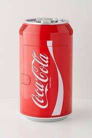 coco cola mini desktop fridge