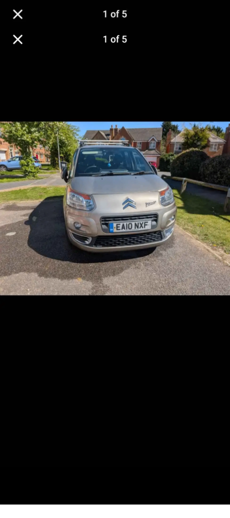 Citroen, C3 PICASSO EXCLUSIVE, MPV, 2010, Manual, 1560 (cc), 5 doors