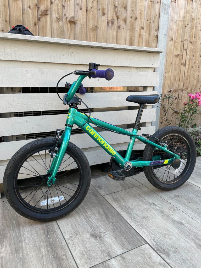 Cannondale Kids Trail 16” Girl (Single-Speed, Turquoise)