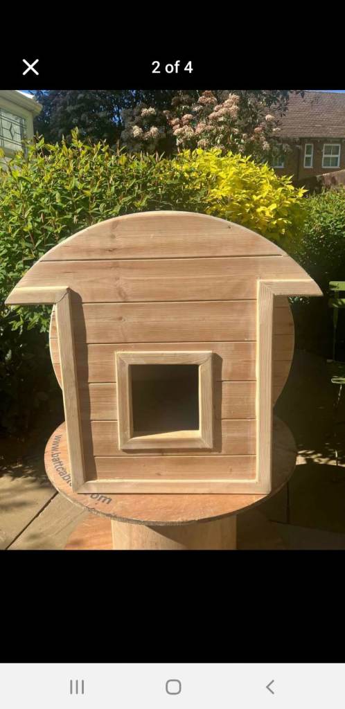 Cat houses upcycled brand new 