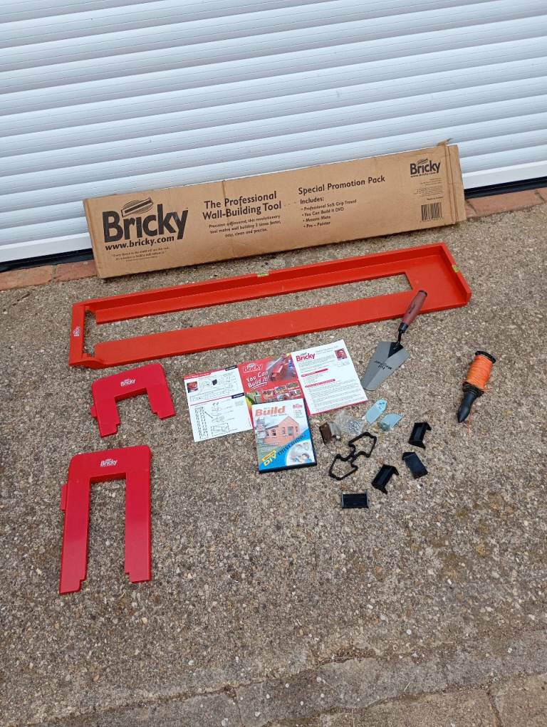 Bricky Professional Wall Building Tool Kit - As Good As New