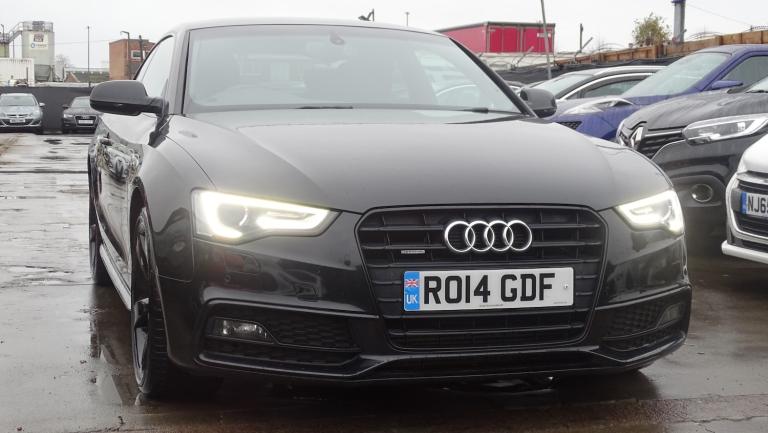AUDI A5 2.0 TDI Black Edition Black Auto Diesel 2014