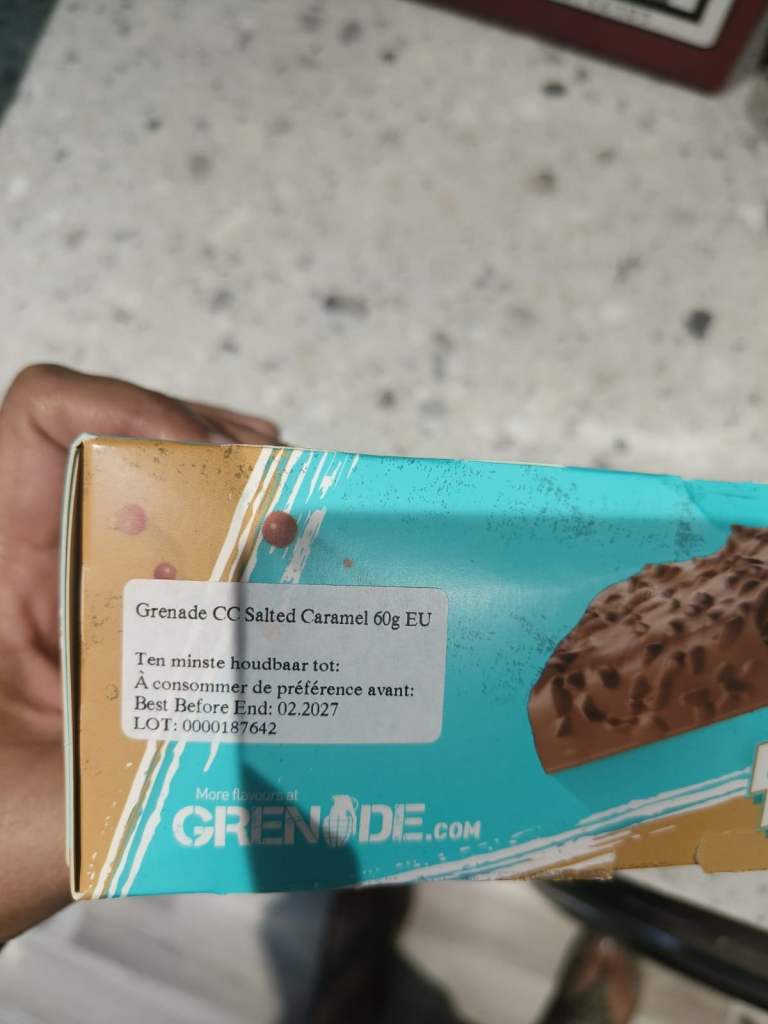 Grenade Carb Killa Protein Bars - Salted Caramel (Box of 12)