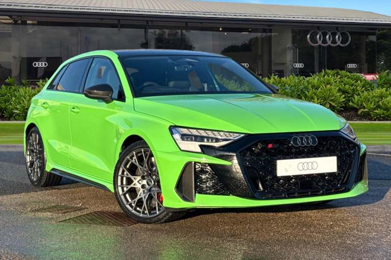 2026 Audi RS3 2.5 TFSI Carbon Black Sportback S Tronic quattro Euro 6 (s/s) 5dr Hatchback Automatic