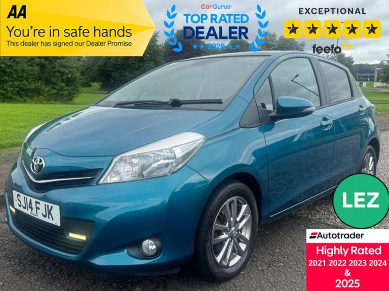 2014 Toyota Yaris 1.33 Dual VVT-i Icon Plus Hatchback 5dr Petrol Manual Euro 5 (99 ps) Hatchback ...