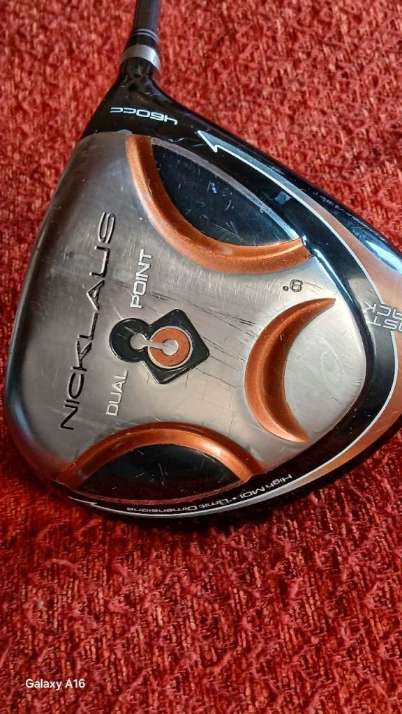 R/H Nicklaus Dual Point 460cc Driver In Ex Con 