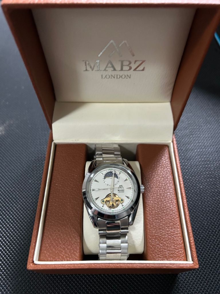 Mabz automatic stainless steel men’s watch