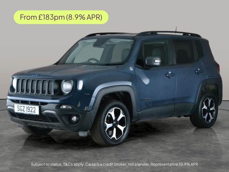 2020 Jeep Renegade 1.3 GSE T4 11.4kWh Trailhawk SUV 5dr Petrol Plug-in Hybrid Auto 4xe Euro 6  Su...