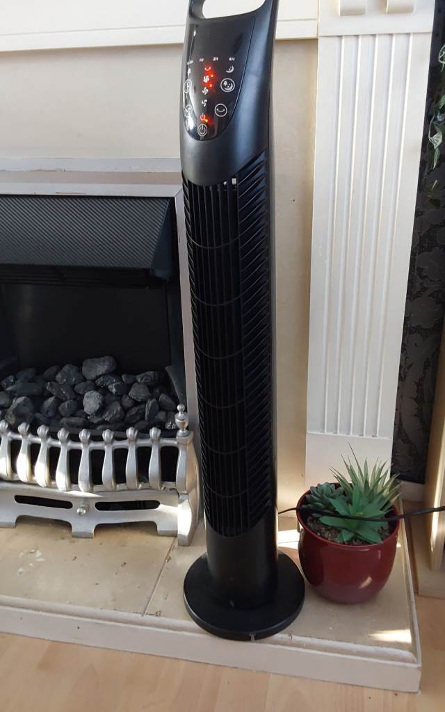 Black Tower Fan – Good Condition,  ((can Deliver local )) £35
