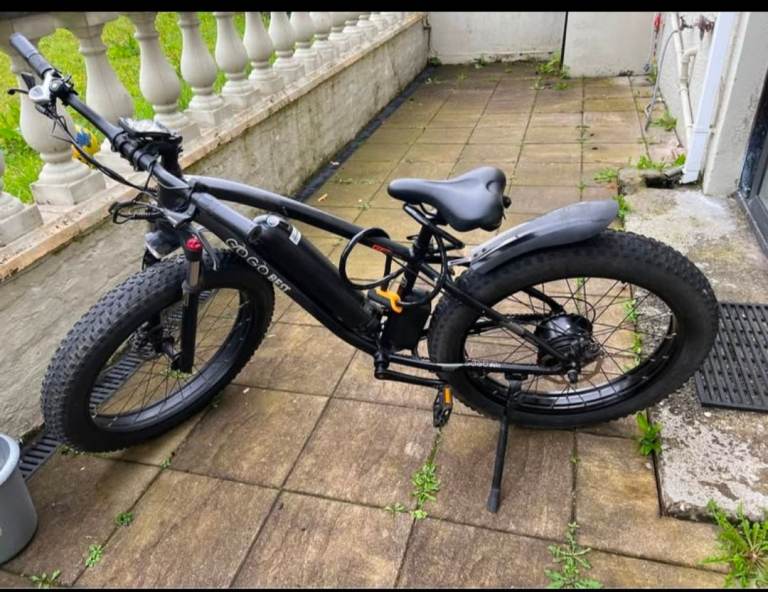 GoGoBest GF600 Electric Fat Tyre Mountain Bike 48V 26” Like New