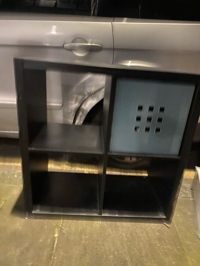 Free local delivery cube storage shelves unit 