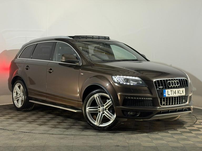 2014 AUDI Q7 S LINE PLUS 3.0 DIESEL V6 AUTOMATIC 7 SEATER QUATTRO 4WD 4X4 SUV