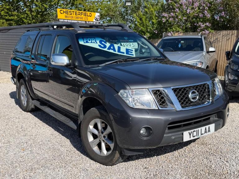 2011 Nissan Navara 2.5 dCi Tekna 4WD Euro 4 4dr PICK UP Diesel Manual