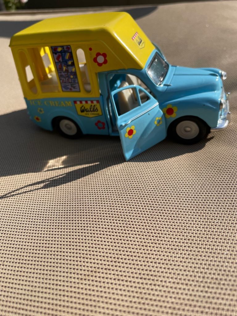 Wall's Ice Cream Van Toy Friction Car - As Good As New