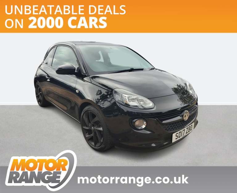 2017 Vauxhall ADAM 1.2i Energised 3dr HATCHBACK PETROL Manual