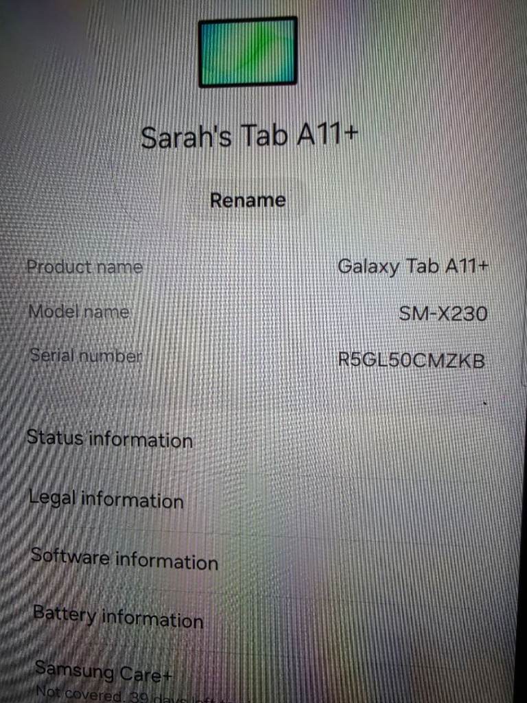 Samsung Galaxy Tab A11+ 128GB - Good Condition